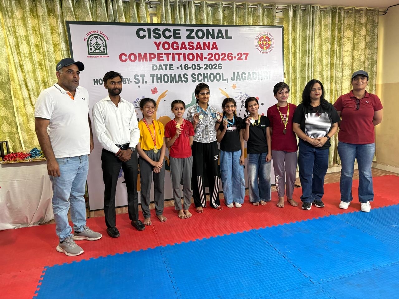 CISCE Zonal yoga competition 2026-27 at Wisdom School Hisar
