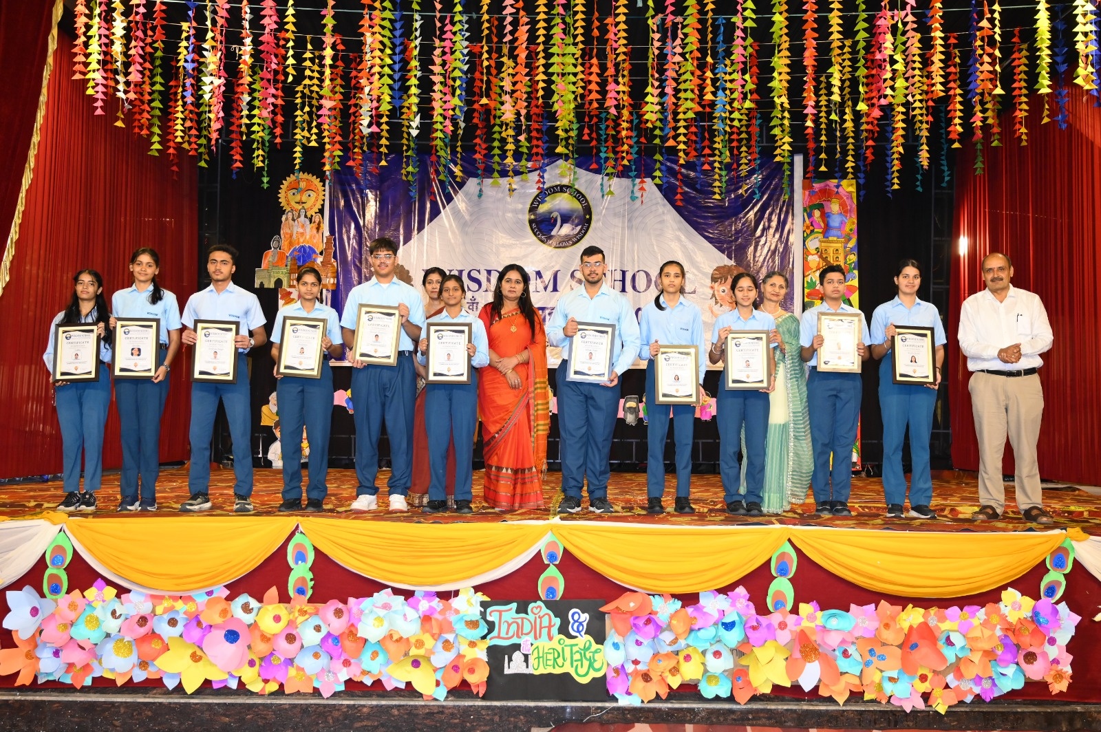 Annual Day celebration at Wisdom School Hisar